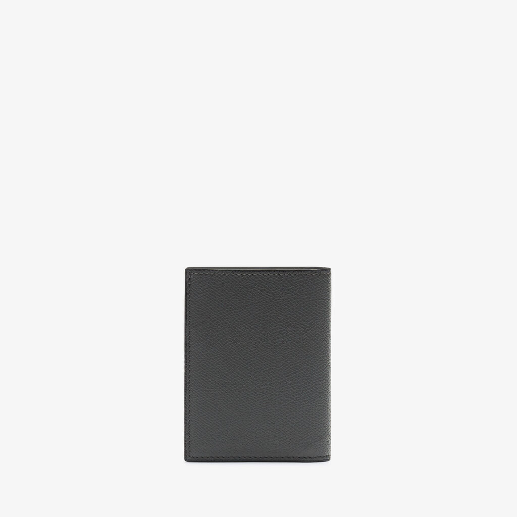 Valextra Portafoglio bifold da Donna in Pelle Grigia di Lusso | Valextra Latest stili