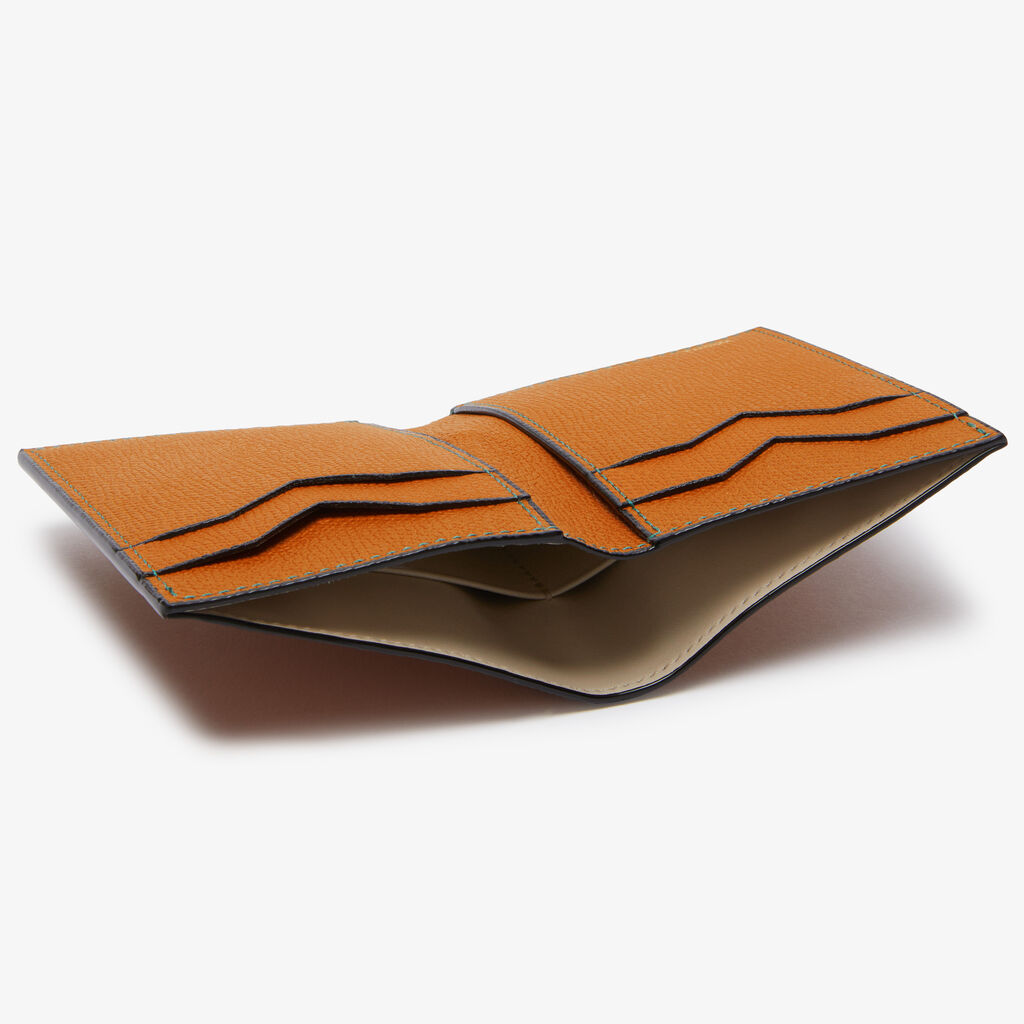 Valextra Portafoglio bifold di Lusso in Pelle Marrone | Valextra Ultimi due giorni