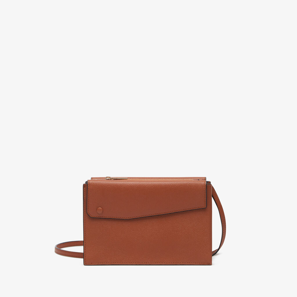 Valextra Borsa a tracolla da Donna in Pelle Marrone | Valextra Pocket Fino al 50% di sconto