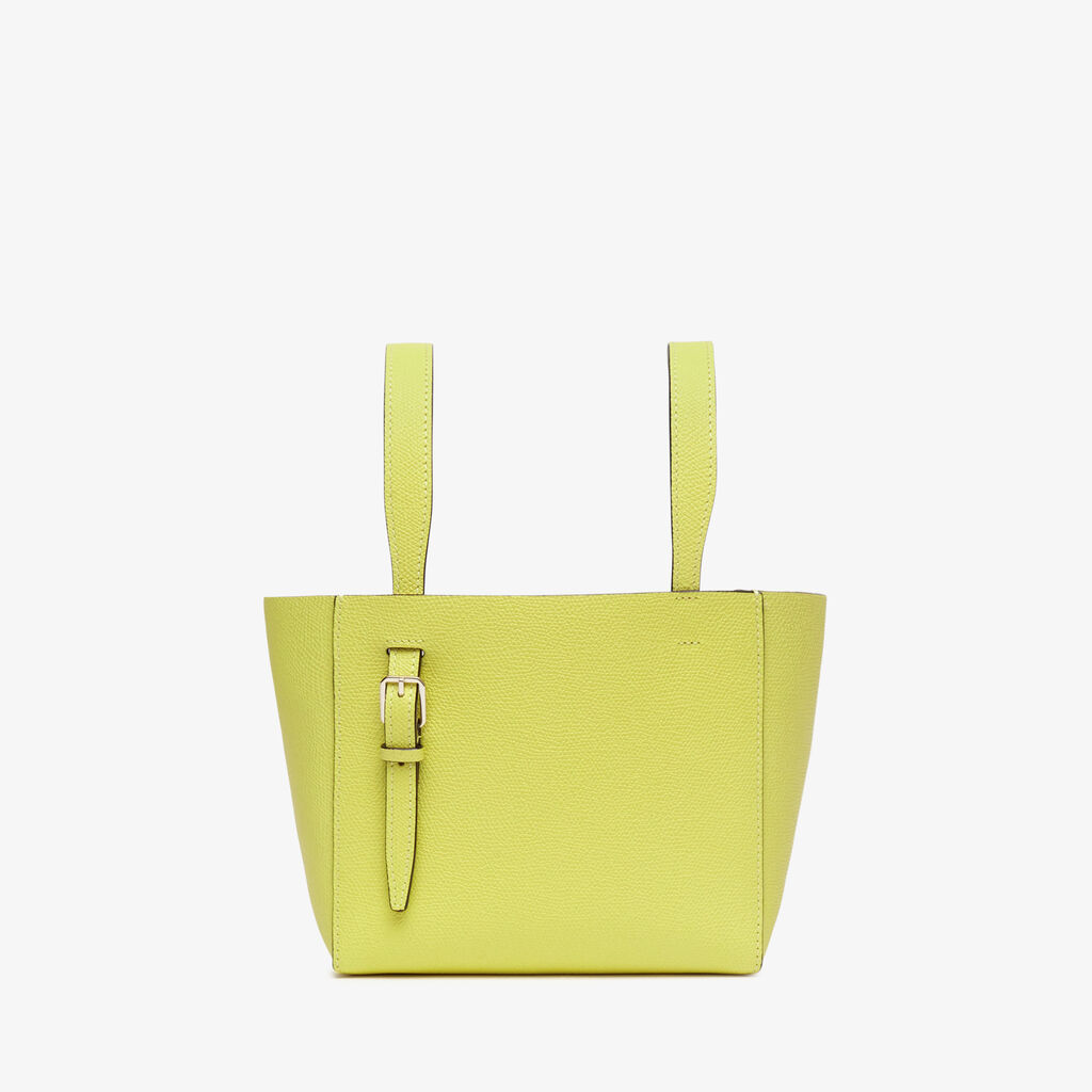 Valextra Borsa a secchiello da Donna in Pelle Gialla | Valextra Soft Fino al 60% di sconto