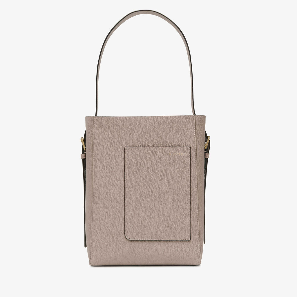 Valextra Borsa a secchiello da Donna in Pelle Rosa | Valextra Soft Officina