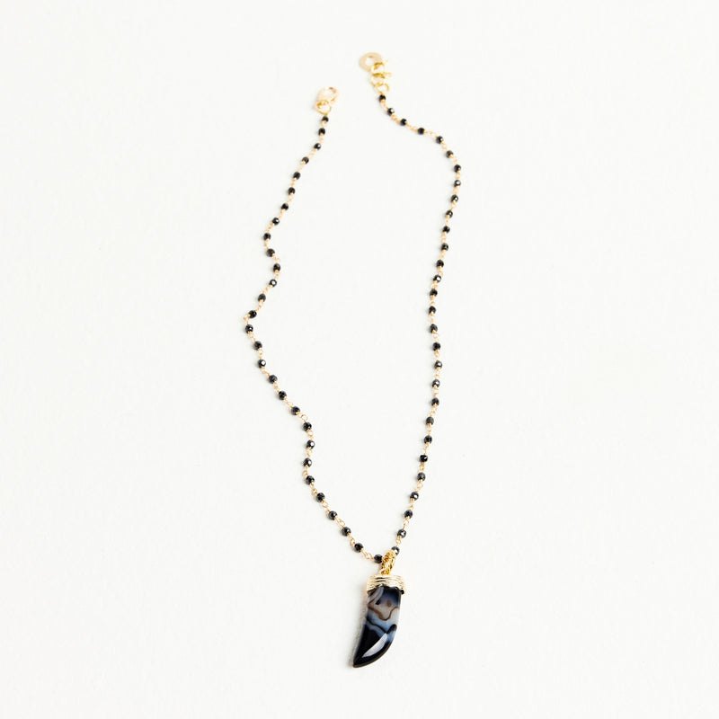 ALMALA COLLANA CORNO | NERO Sottocosto