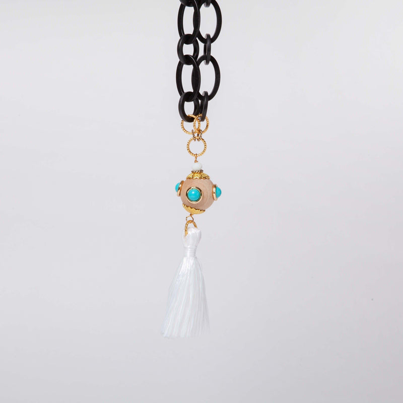 ALMALA COLLANA NAPPA BLACK & WHITE | BIANCO Outlet