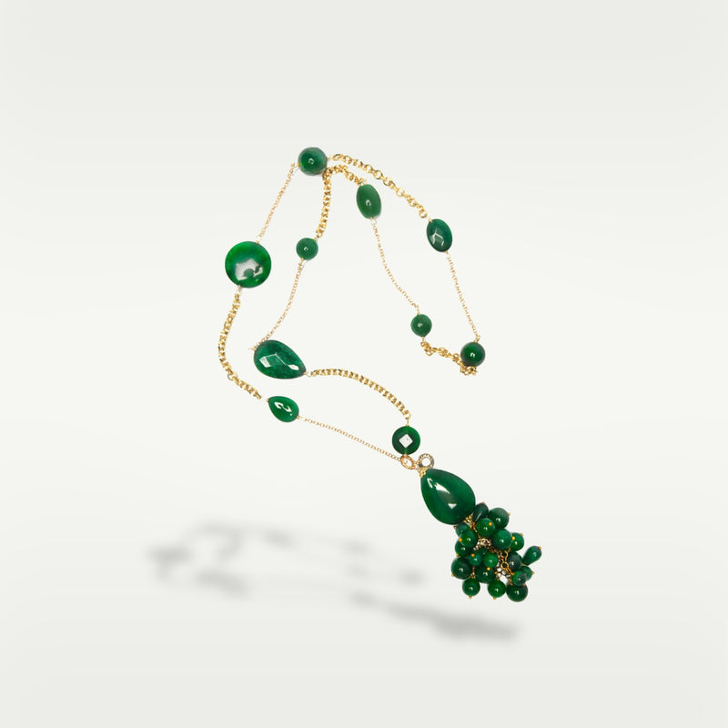 ALMALA COLLANA CIONDOLO | VERDE
