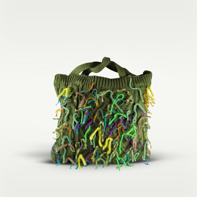 ALMALA BORSA LANA | VERDE
