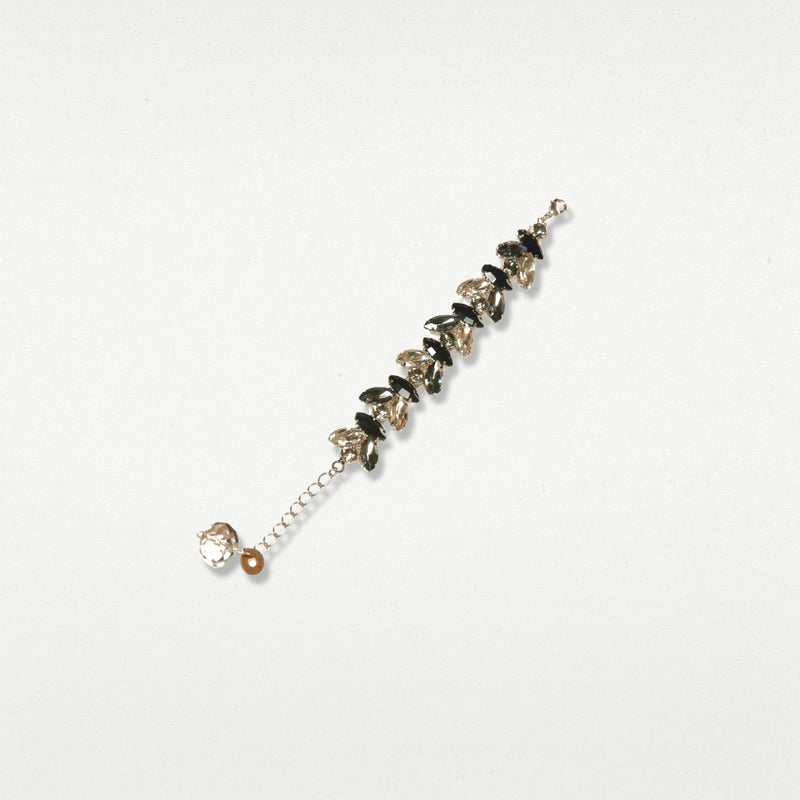 ALMALA BRACCIALE FIORE STRASS | NERO Promozione Limitata