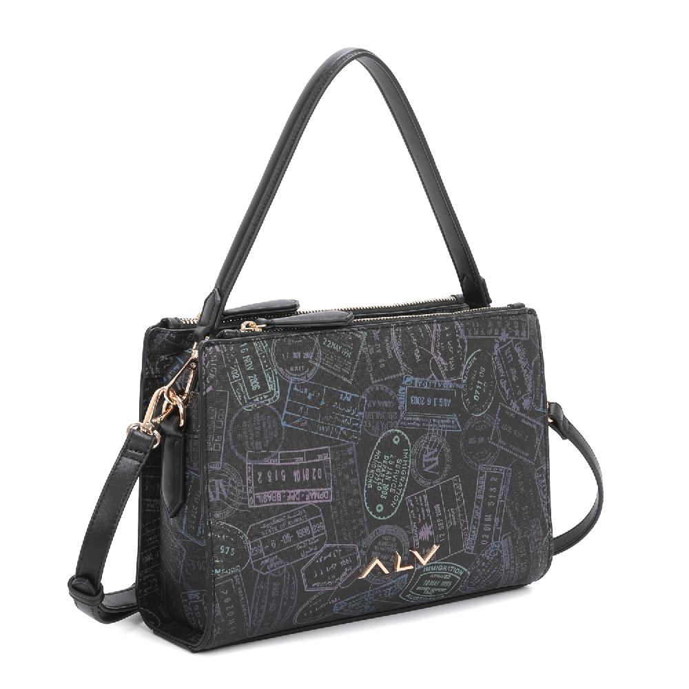 Alv by alviero martini Borsa a spalla Passport Classic – ALVB7108 Fino Al -60%