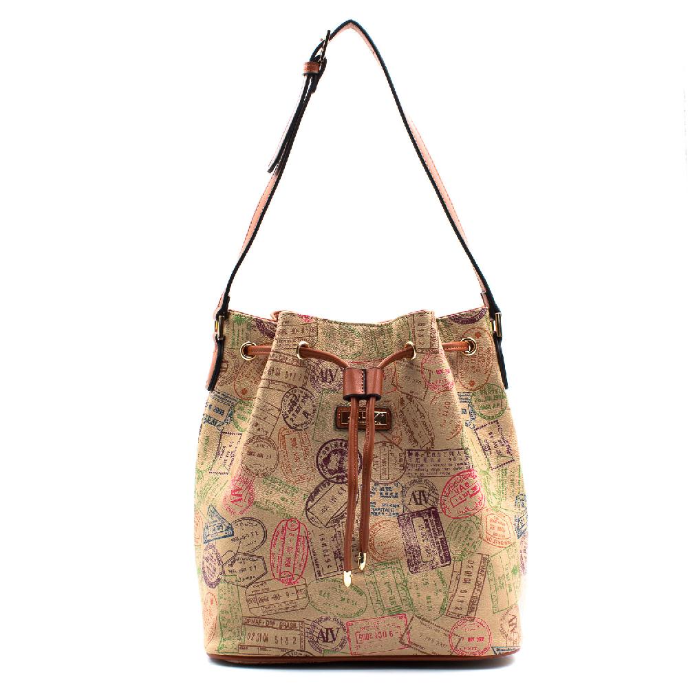 Alv by alviero martini Borsa a secchiello Passport – AL904B0448 Economico