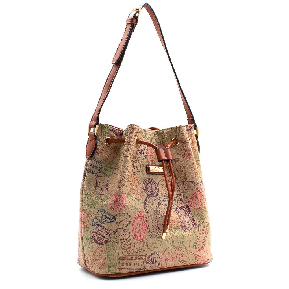 Alv by alviero martini Borsa a secchiello Passport – AL904B0448 Economico