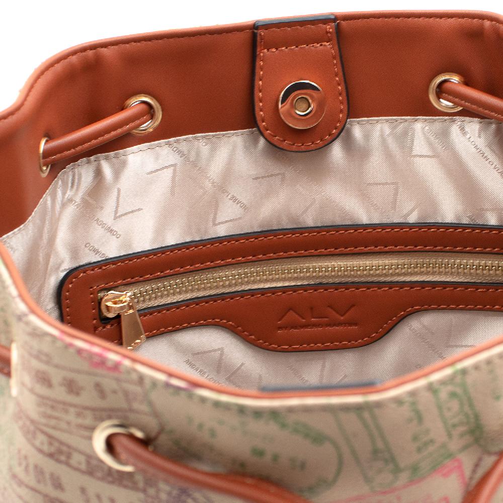 Alv by alviero martini Borsa a secchiello Passport – AL904B0448 Economico