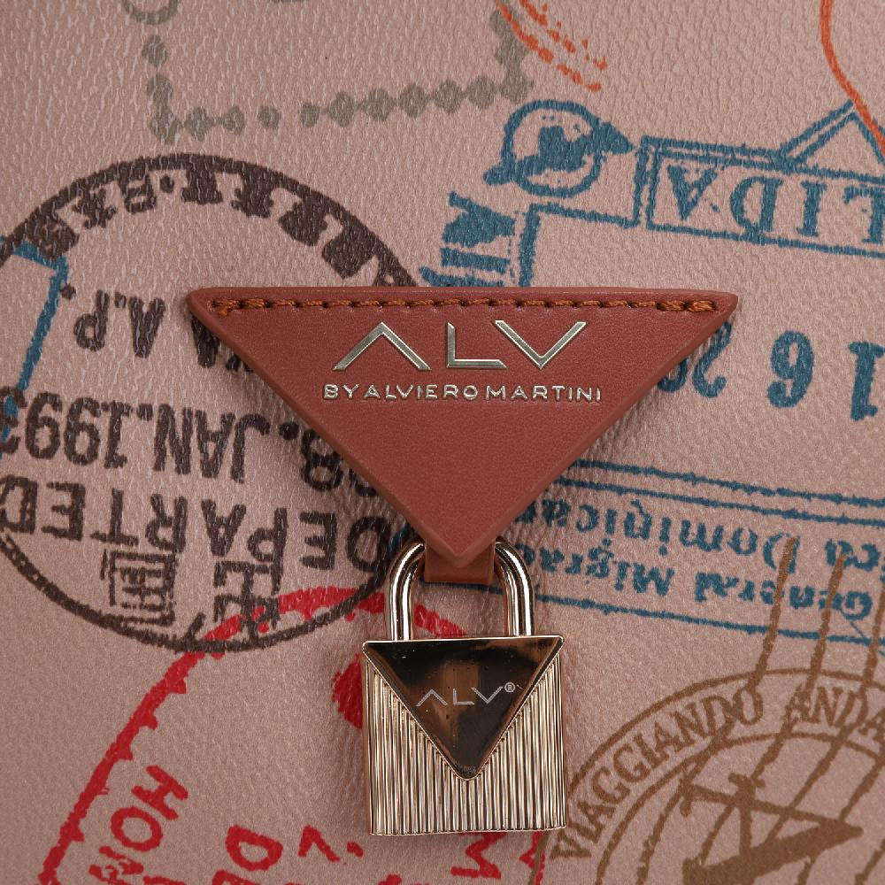 Alv by alviero martini Borsa a secchiello Big Logo – AL904B3211 Qualità Garantita
