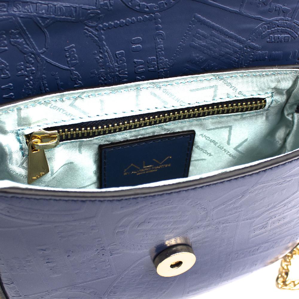 Alv by alviero martini Minibag in pelle con catena ALV by Alviero Martini – AL008B2317 Consegna Veloce