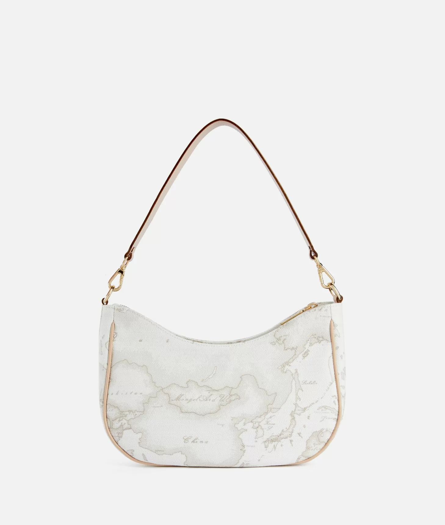 Alviero martini 1a classe Geo White sottospalla con tracolla Consegna Veloce