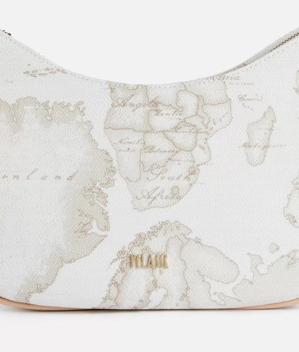 Alviero martini 1a classe Geo White sottospalla con tracolla Consegna Veloce