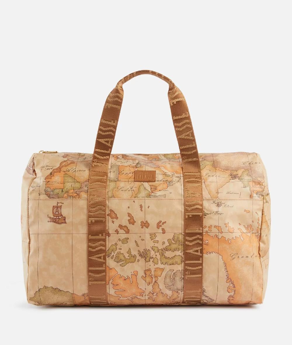 Alviero martini 1a classe Geo Soft borsone pieghevole con mini beauty Saldi