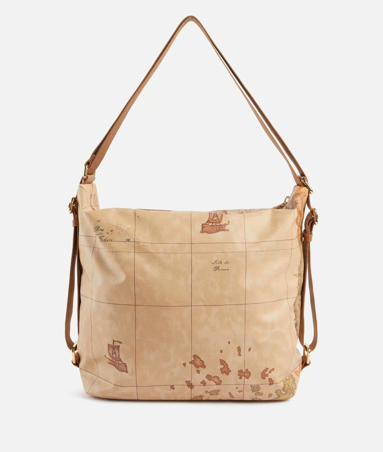 Alviero martini 1a classe Geo Soft borsa hobo doppia portabilità Vendita Calda