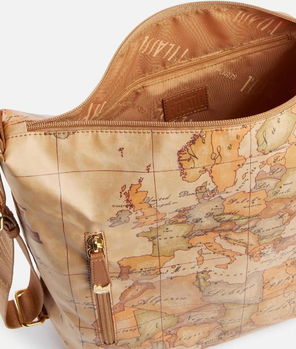 Alviero martini 1a classe Geo Soft borsa hobo doppia portabilità Vendita Calda