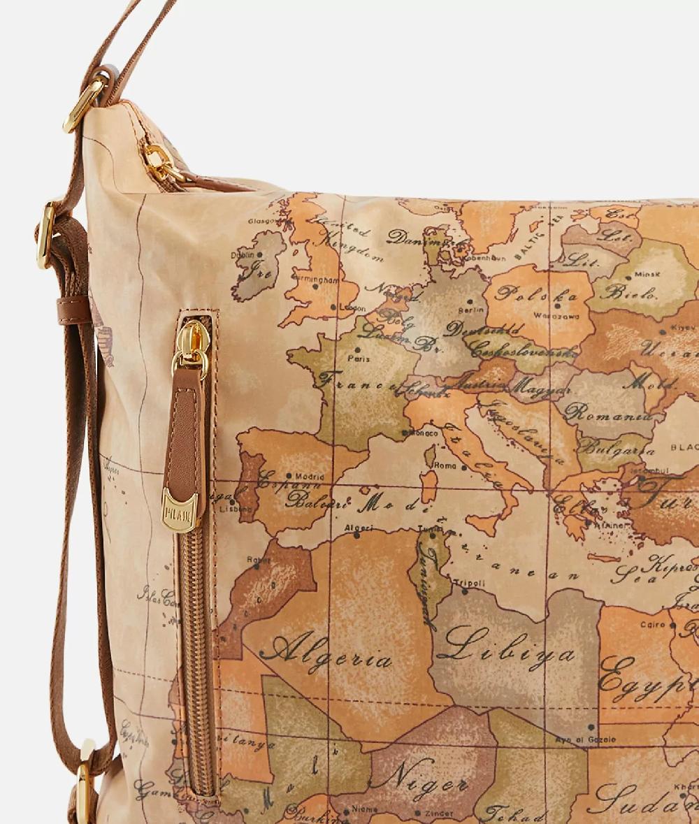Alviero martini 1a classe Geo Soft borsa hobo doppia portabilità Vendita Calda