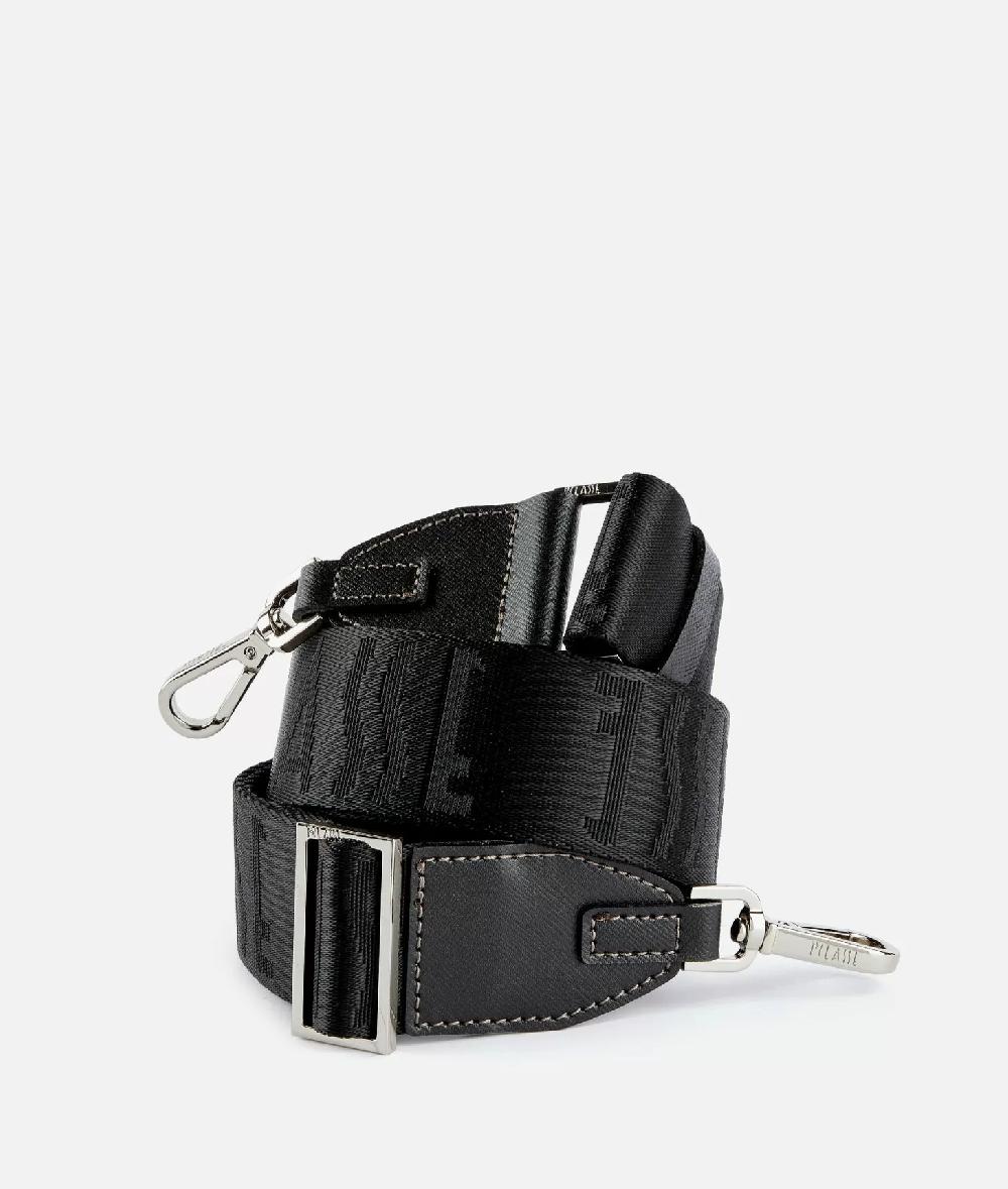 Alviero martini 1a classe Tracolla in nastro con logo 1ᴬ Classe Nera Vendita