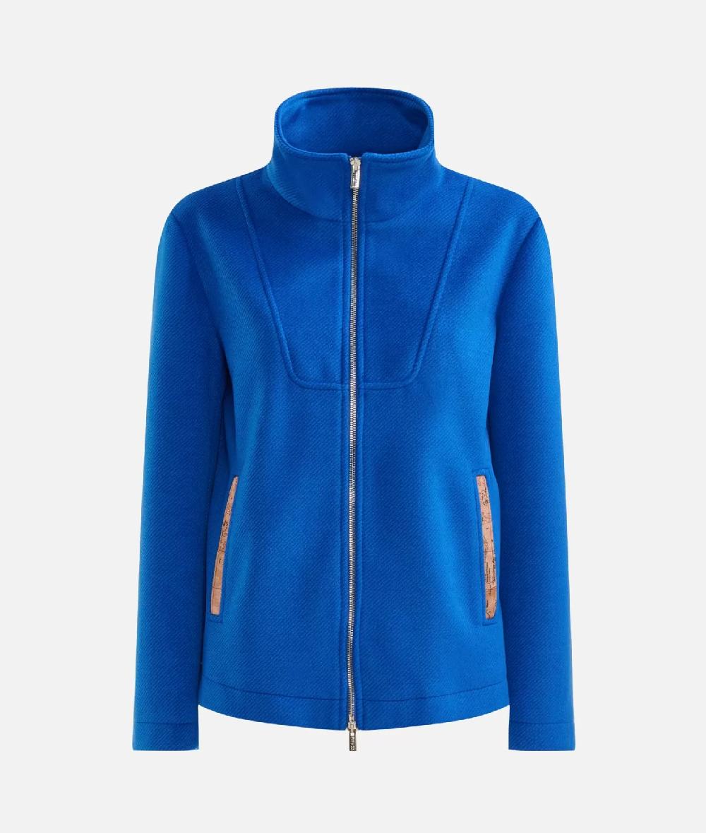 Alviero martini 1a classe Giubbino corto in panno diagonale con zip Denim Convenienza