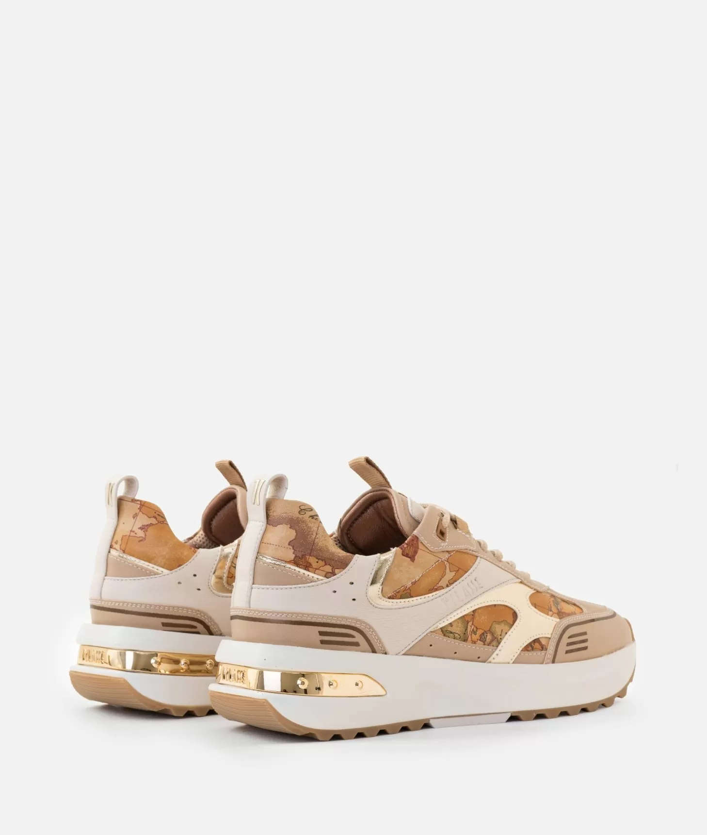 Alviero martini 1a classe Geo Road Buenos Aires sneakers in eco nappa Naturali In Linea