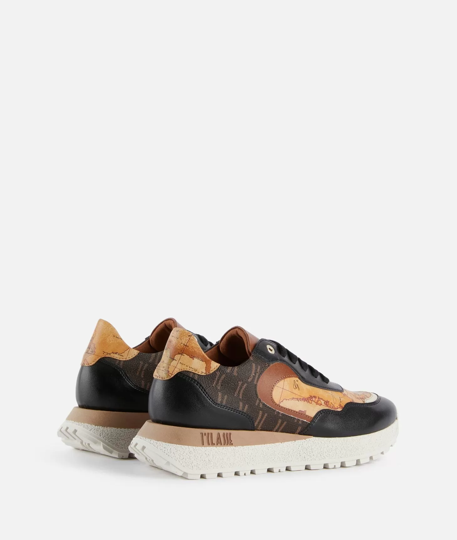 Alviero martini 1a classe Running in tessuto Monogram 1C ed eco nappa Geo Classic Nere Consegna Veloce