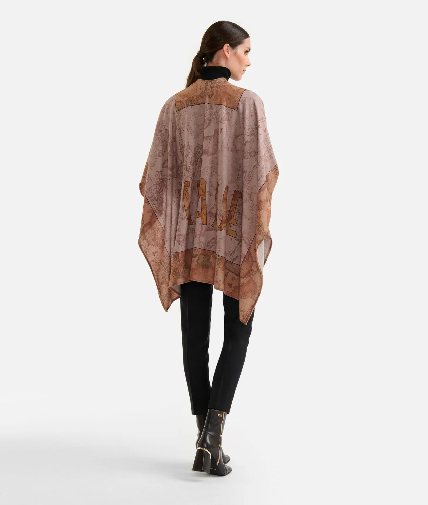 Alviero martini 1a classe Mantella Geo Maglina Rosa Cipria In Vendita