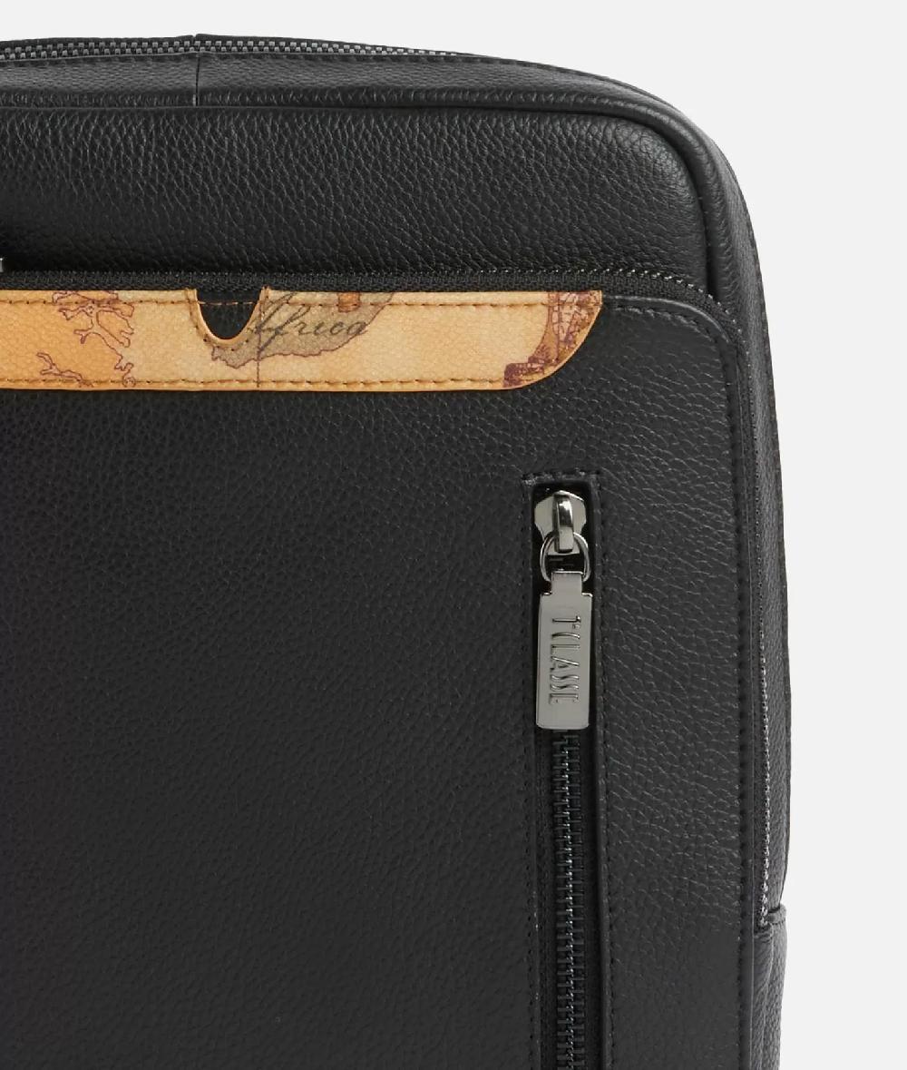 Alviero martini 1a classe Beta Leather bandoliera grande Nera Moda
