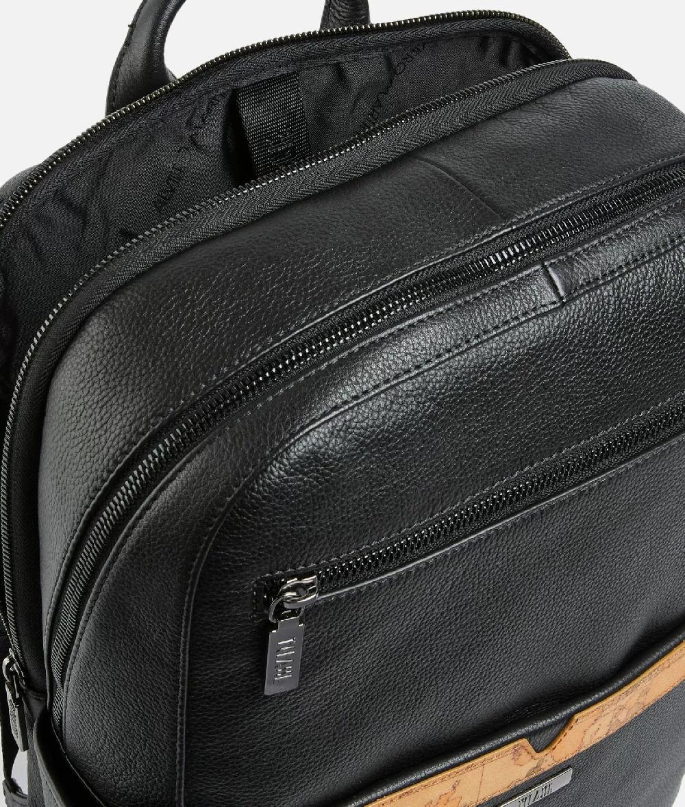Alviero martini 1a classe Beta Leather zaino portacomputer Nero 2025