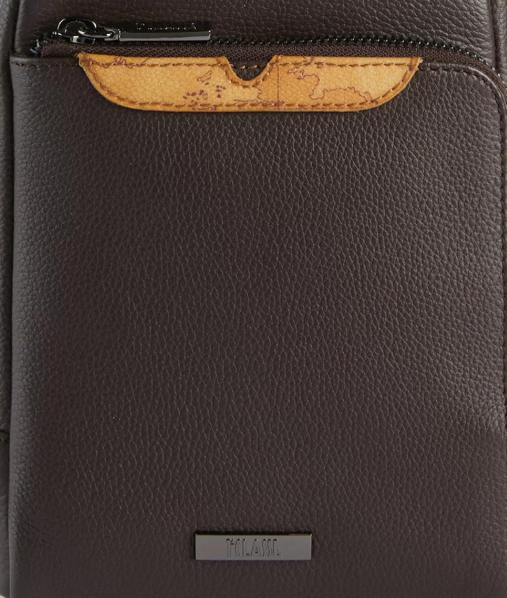 Alviero martini 1a classe Beta Leather bandoliera piccola Testa Di Moro Nuovo