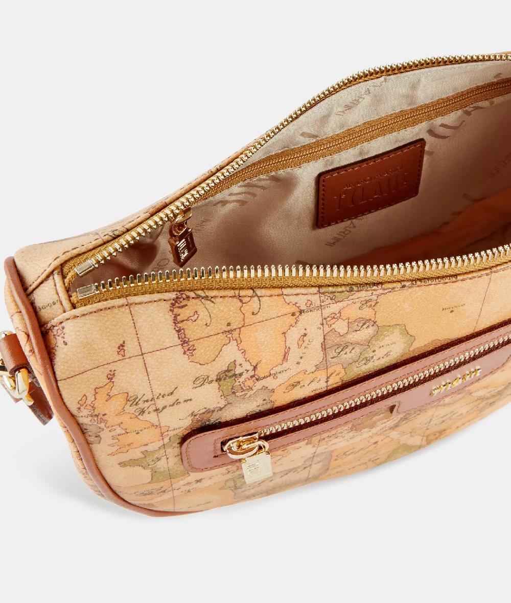 Alviero martini 1a classe Geo Classic tracolla a mezzaluna Negozi Online