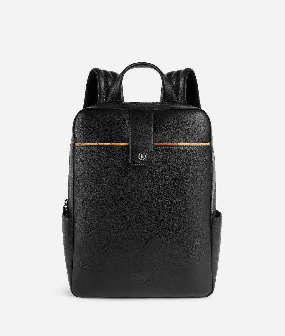 Alviero martini 1a classe Zaino per computer in pelle Nero Shopping Online
