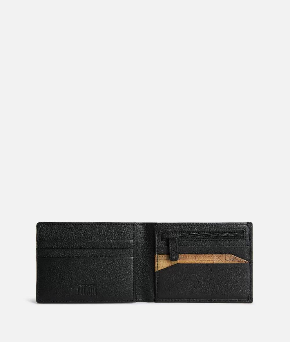 Alviero martini 1a classe Beta Leather portafoglio medio Nero Vendite Flash