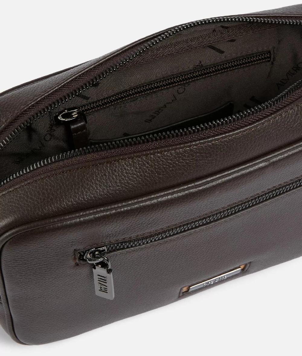 Alviero martini 1a classe Beta Leather portatutto Testa Di Moro In Saldo