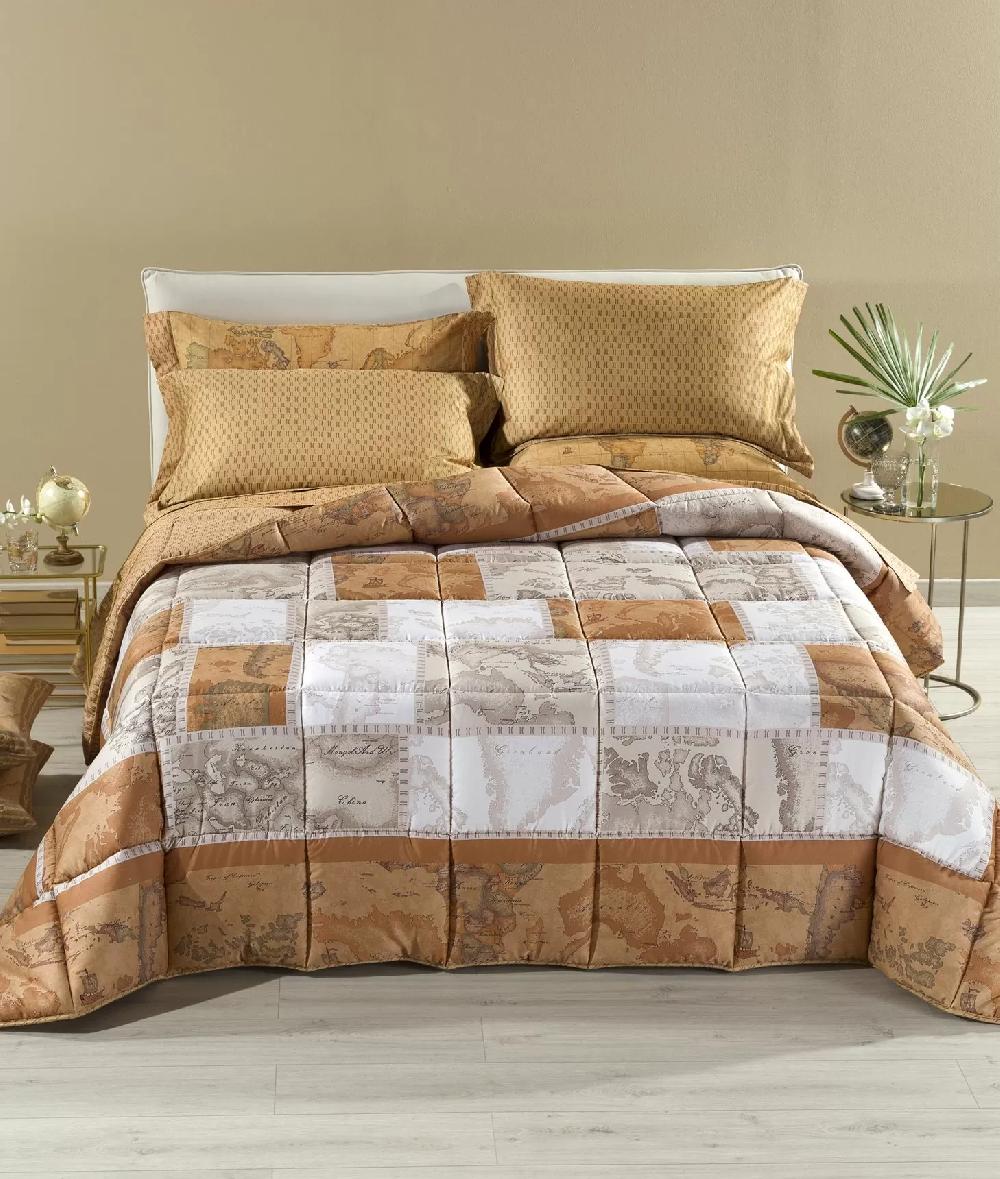 Alviero martini 1a classe Trapunta in raso di cotone stampa Geo Patchwork Fino Al -60%