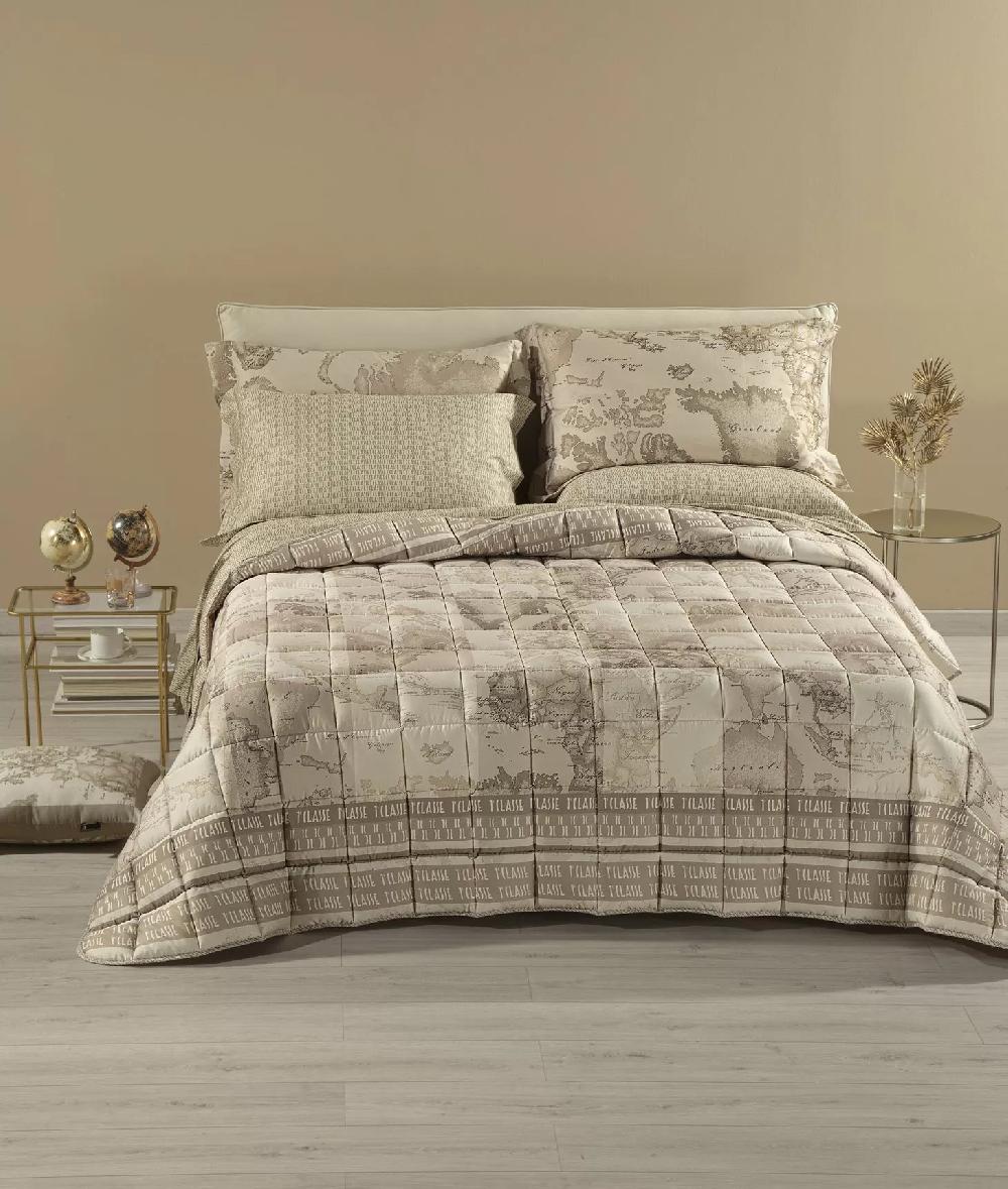 Alviero martini 1a classe Trapunta leggera in raso di cotone stampa Geo Safari Patchwork Shopping Online