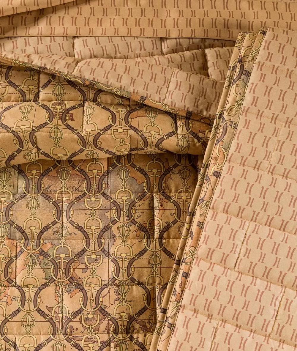Alviero martini 1a classe Copriletto trapuntato Geo Morsetti Prezzo Ridotto