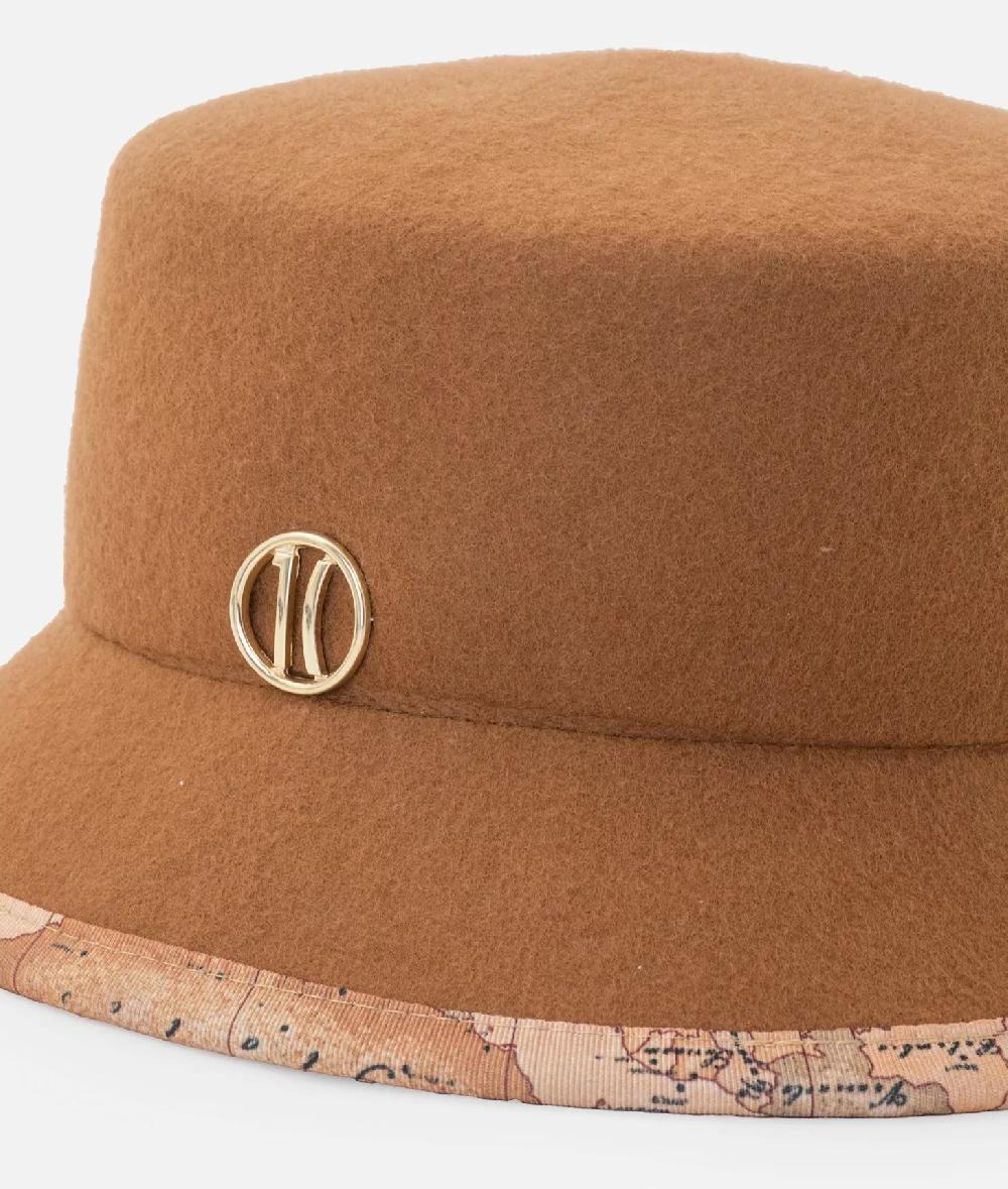 Alviero martini 1a classe Cloche in feltro Taupe Chiaro Offerte speciali