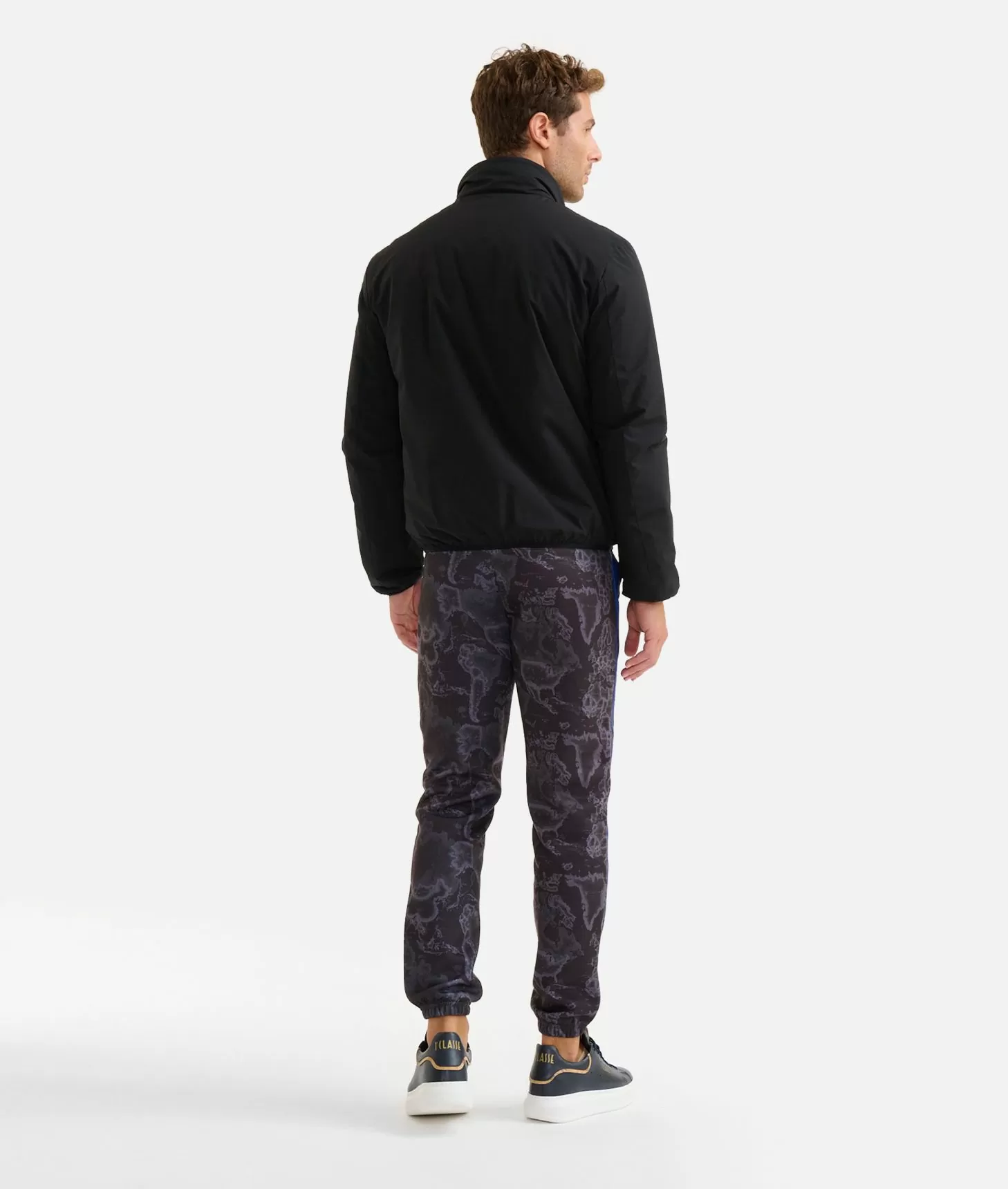 Alviero martini 1a classe Bomber con dettagli Geo Classic Nero Offerte