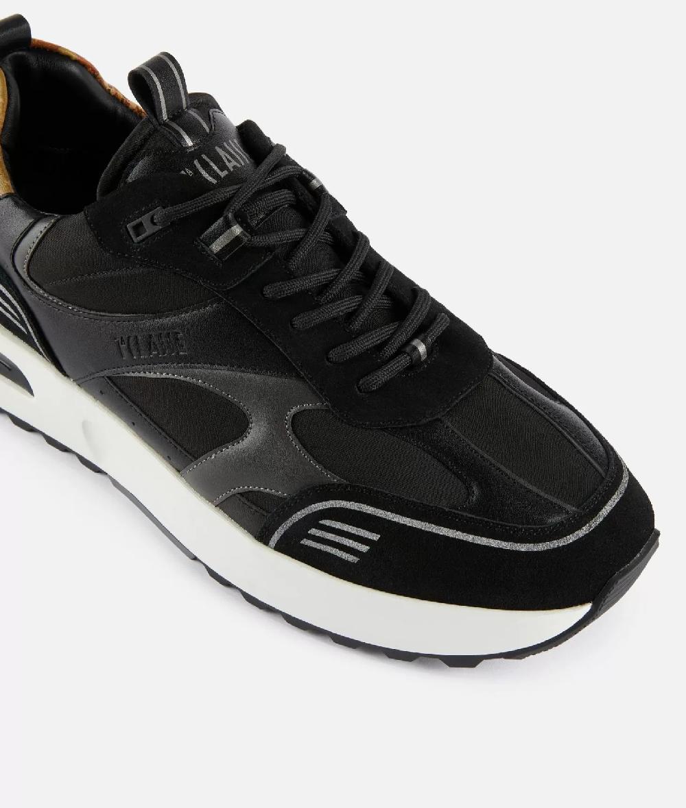 Alviero martini 1a classe Geo Road Abu Dhabi sneakers in nylon ed eco nappa Nere Hotsell