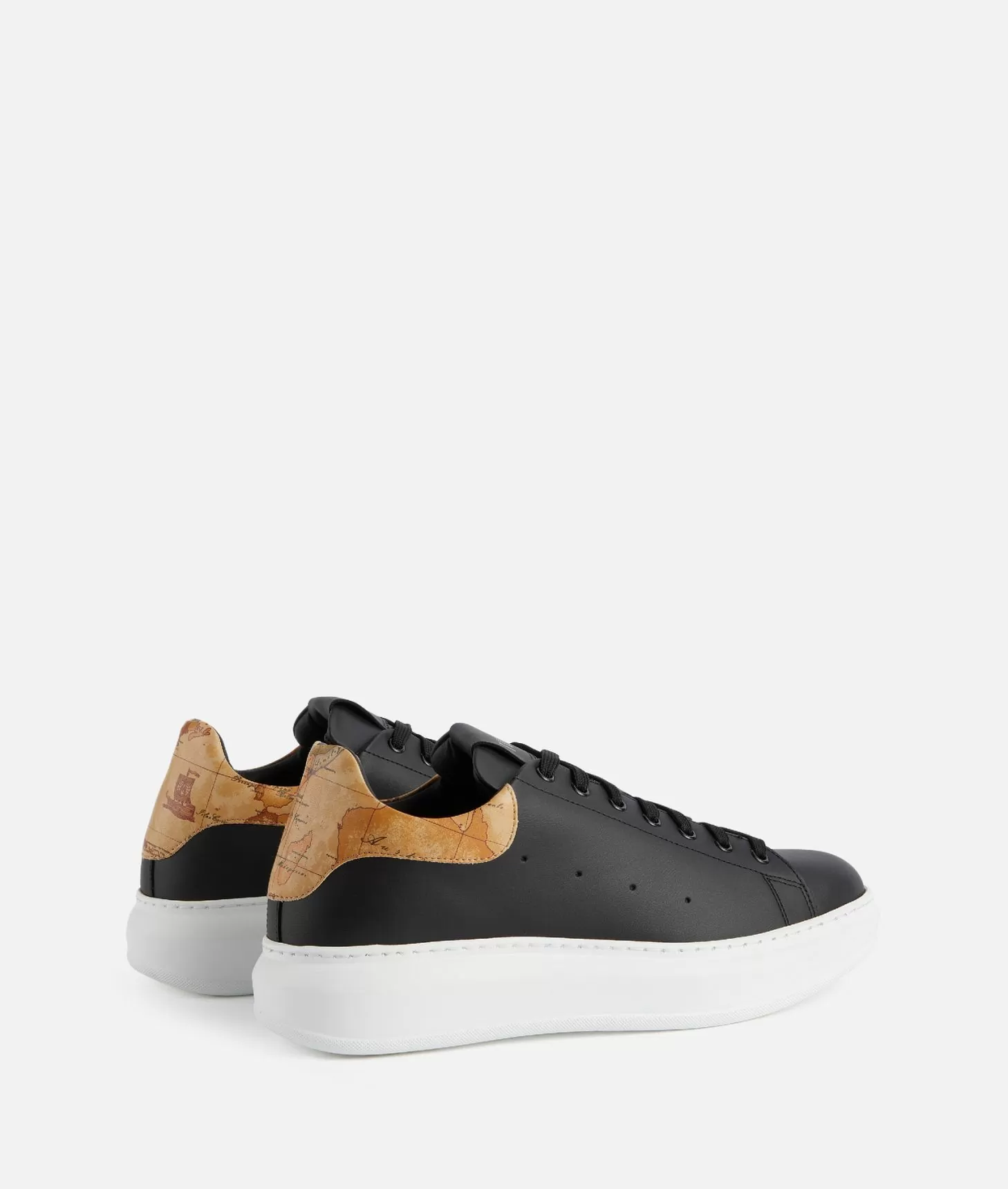 Alviero martini 1a classe Sneakers in pelle liscia Nere In Saldo