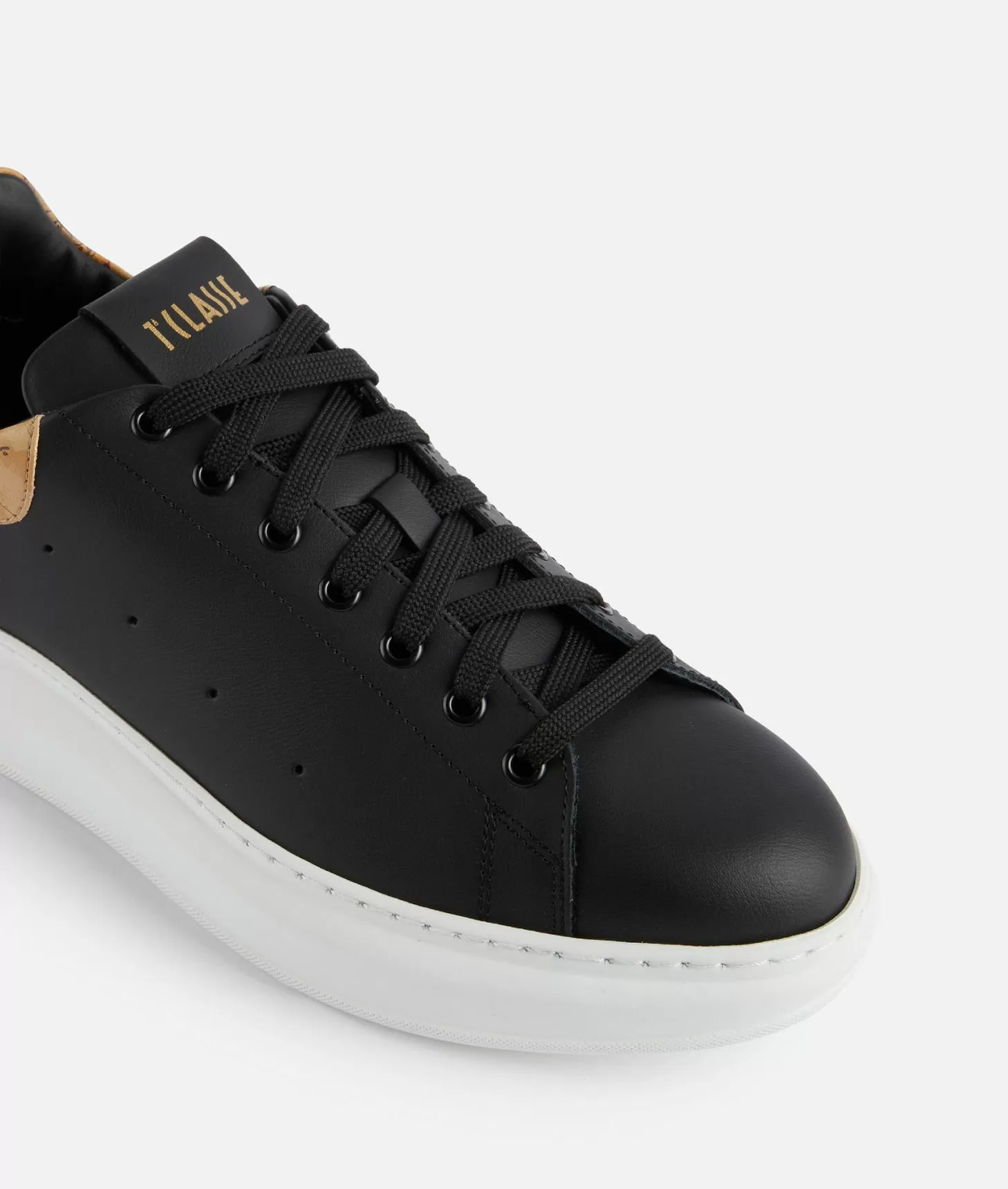 Alviero martini 1a classe Sneakers in pelle liscia Nere In Saldo