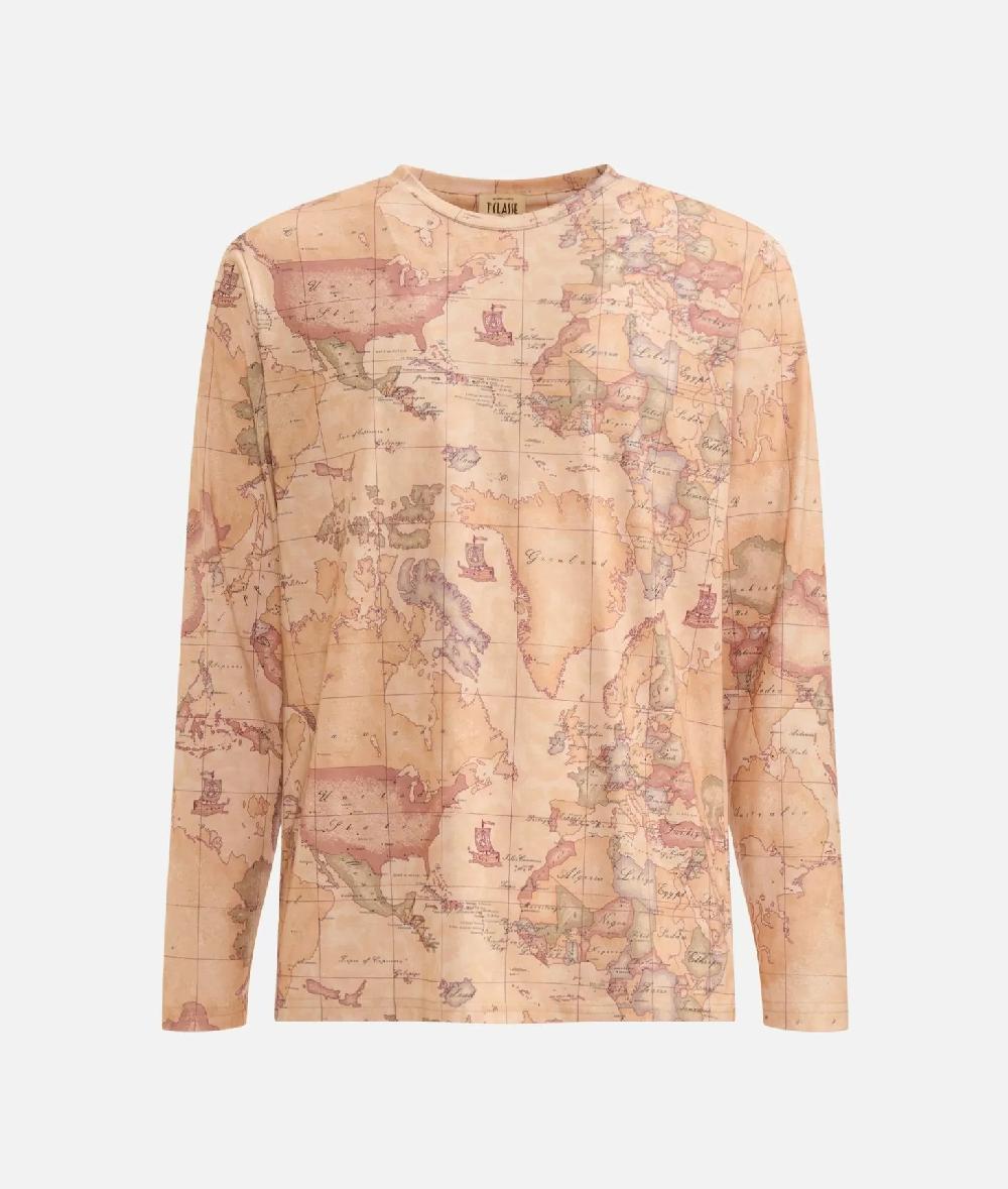 Alviero martini 1a classe T-shirt a maniche lunghe Geo Classic Negozi Online
