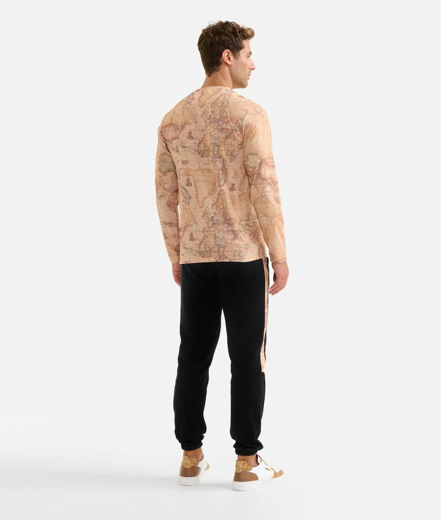 Alviero martini 1a classe T-shirt a maniche lunghe Geo Classic Negozi Online