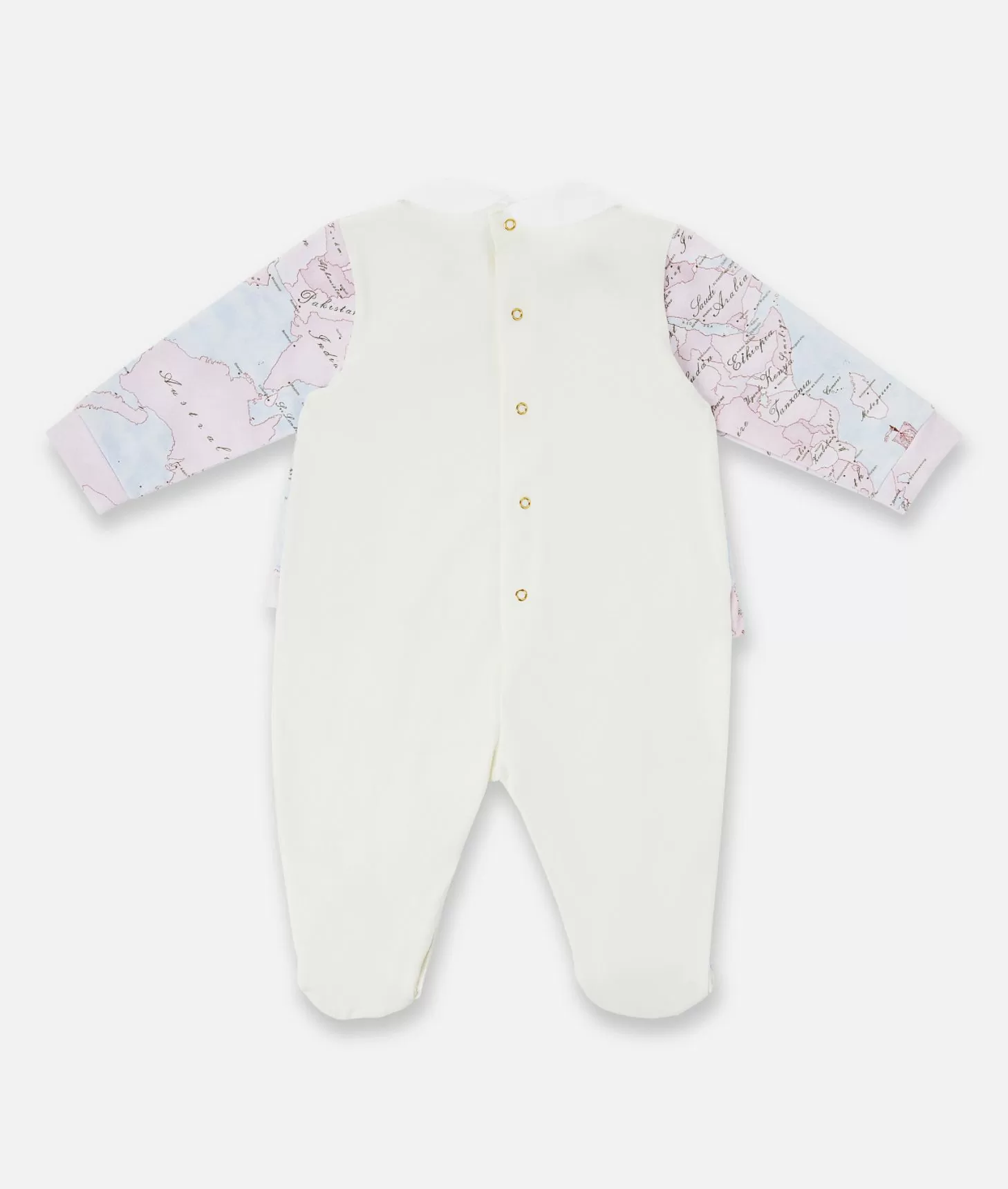 Alviero martini 1a classe Tutina in cotone Geo Lady Rosa In Saldo