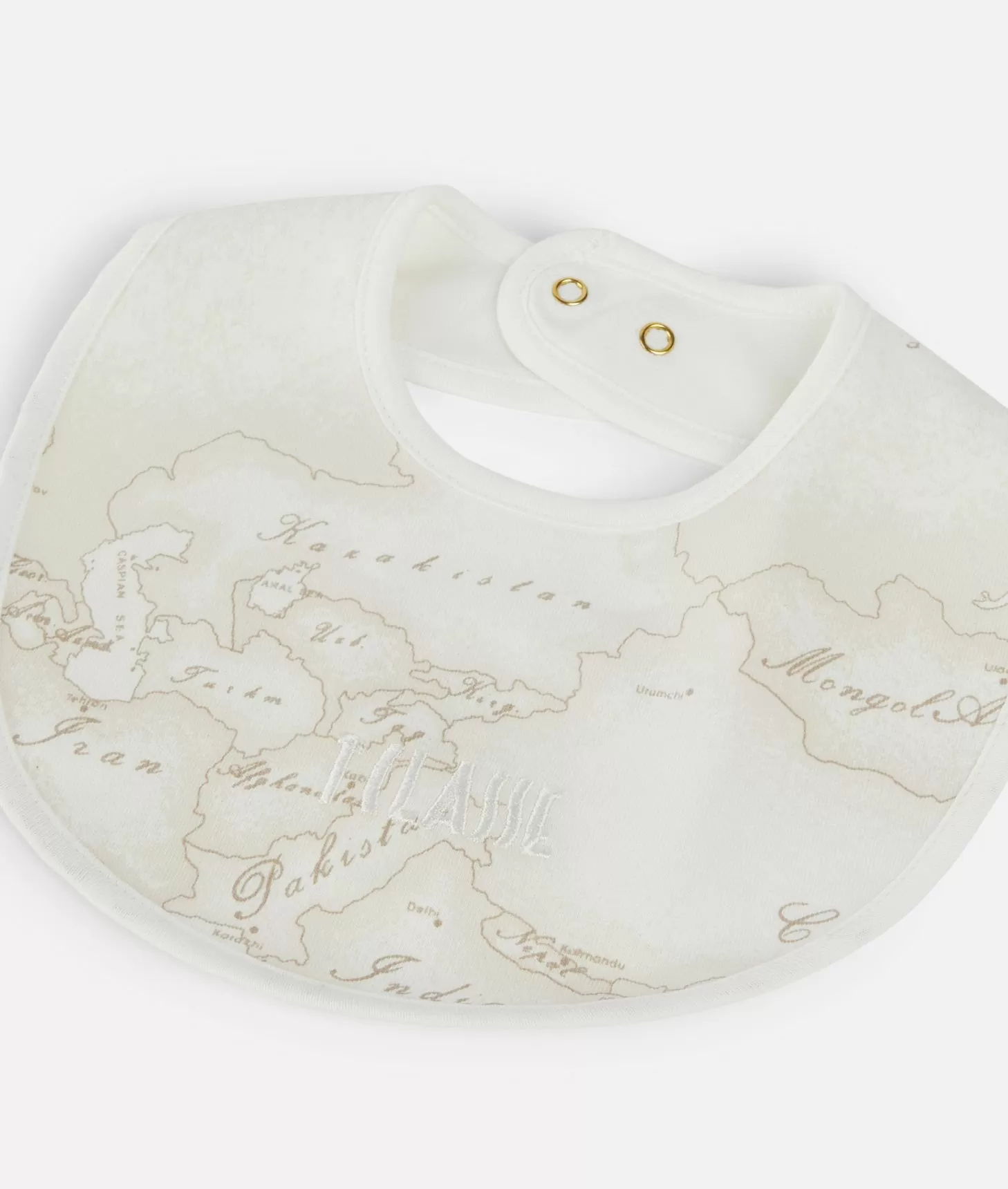 Alviero martini 1a classe Kit con tutina bavaglino e cappellino Geo White In Linea