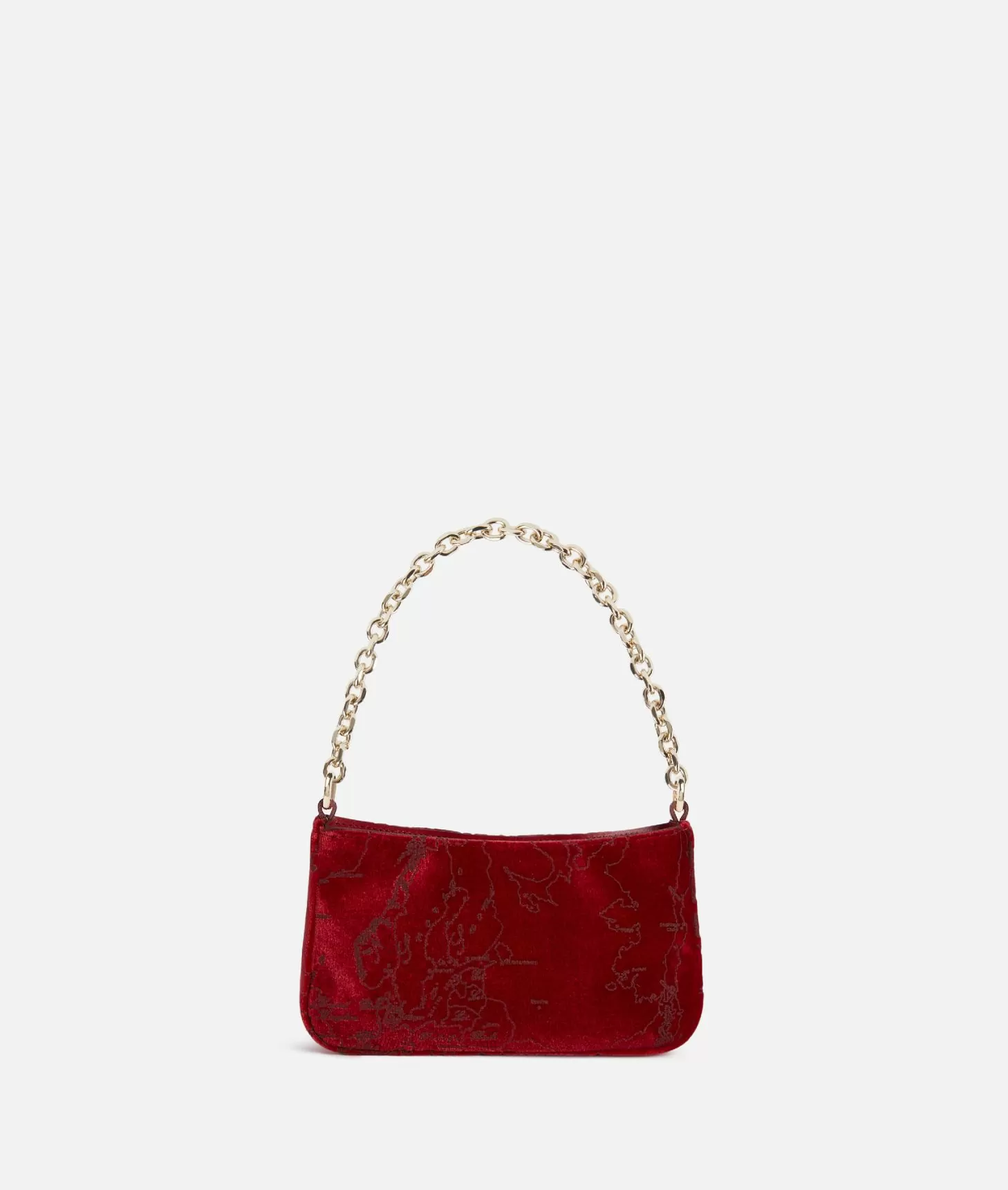 Alviero martini 1a classe Moments Bag pochette con tracolla e catena Rosso Convenienza