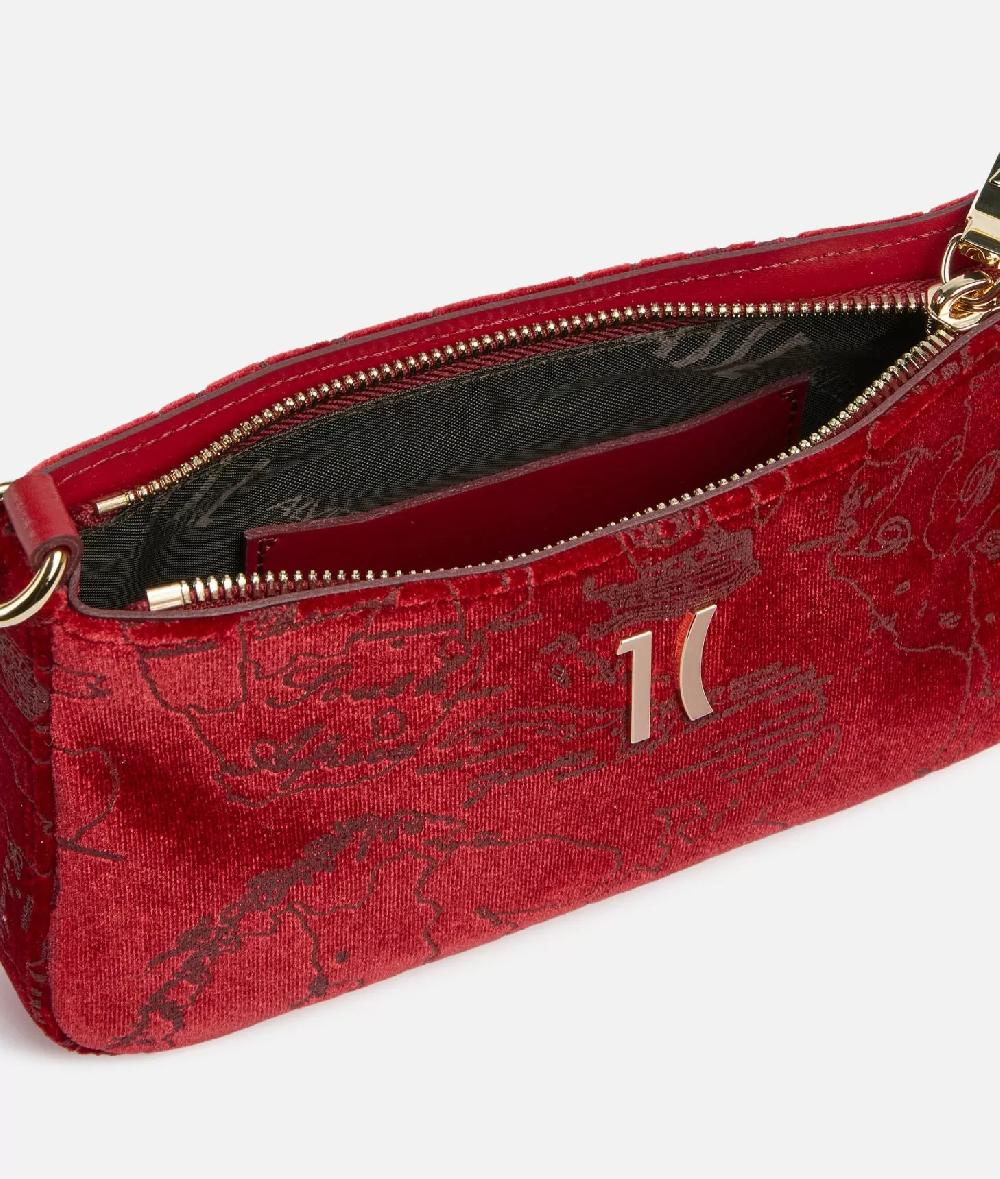 Alviero martini 1a classe Moments Bag pochette con tracolla e catena Rosso Convenienza