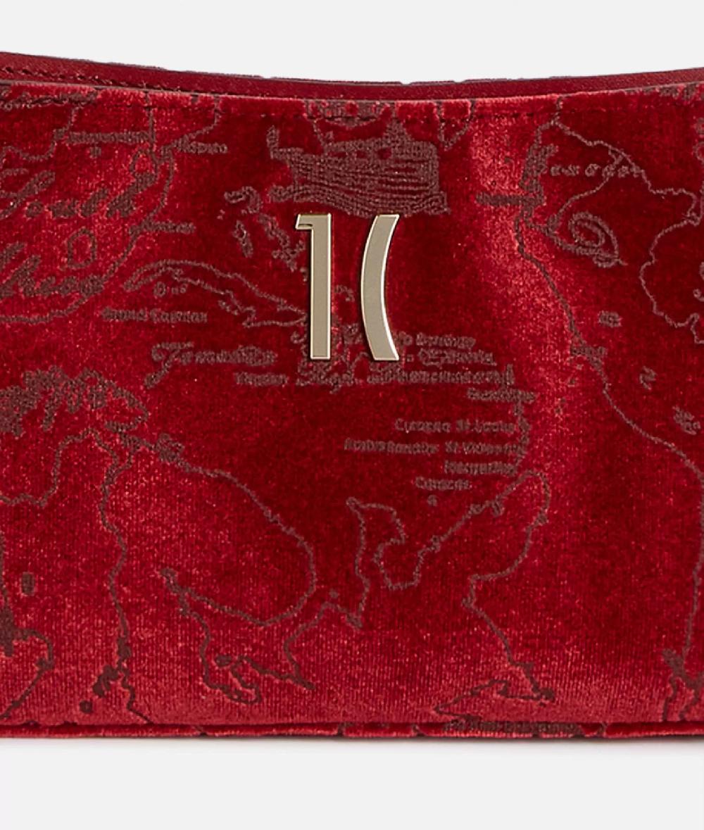 Alviero martini 1a classe Moments Bag pochette con tracolla e catena Rosso Convenienza