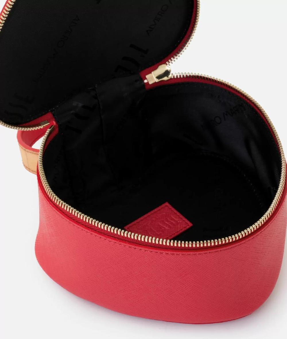 Alviero martini 1a classe Flying City beauty case a cuore Rosso Perlato Saldi